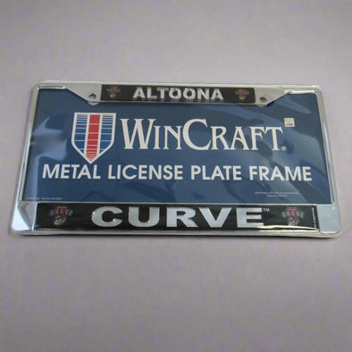 Altoona Curve Metallic License Plate Frame