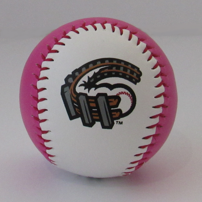 Altoona Curve Pink & White Baseball