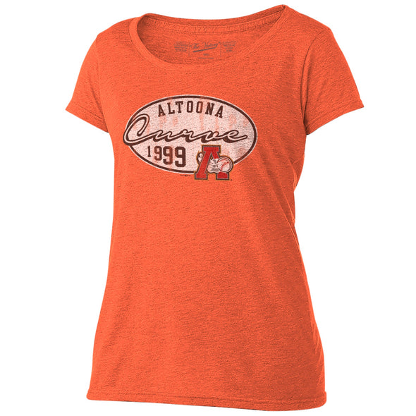Altoona Curve Women's Triblend Scoop Tee